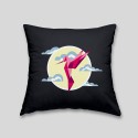 Coussin colibri