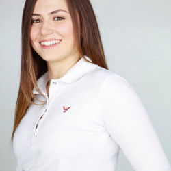 Polo femme Fondateur - Manche longues - Made In France