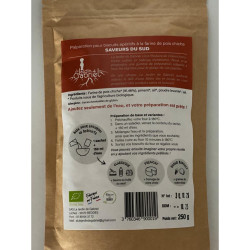 Préparation pour biscuits apéritifs BIO saveurs du Sud - 250g